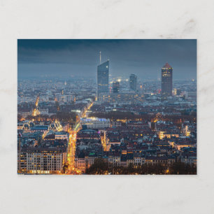 Lyon de nuit briefkaart