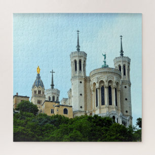 Lyon France Basilica - 20x20 - 676 pcs. Legpuzzel