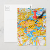 Lyon, Frankrijk Briefkaart (Voorkant / Achterkant)