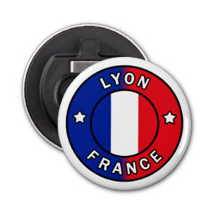 Lyon Frankrijk Button Flesopener