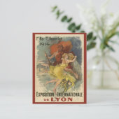 Lyon Frankrijk Frans Reizen Briefkaart (Staand voorkant)