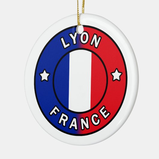 Lyon Frankrijk Keramisch Ornament (Links)
