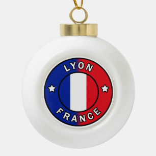 Lyon Frankrijk Keramische Bal Ornament