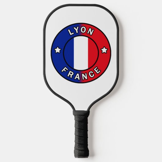 Lyon Frankrijk Pickleball Paddle (Voorkant)