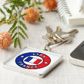 Lyon Frankrijk Sleutelhanger (Zijkant)