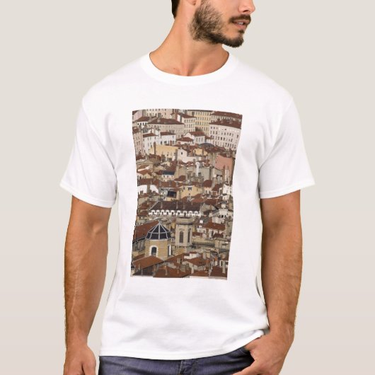 Lyon, Frankrijk T-shirt (Voorkant)