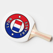 Lyon Frankrijk Tafeltennisbatje (Zijkant)