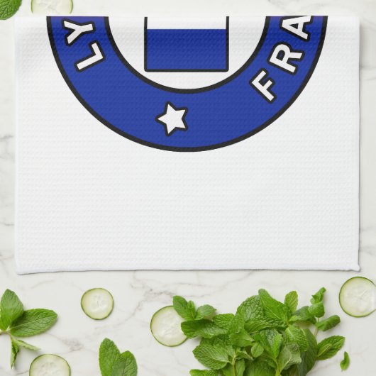 Lyon Frankrijk Theedoek (Gevouwen)