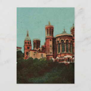 Lyon Notre dame de Fourviere Replica 1930 Briefkaart