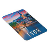 Lyon Photo Vintage Magneet (Rechterzijde)