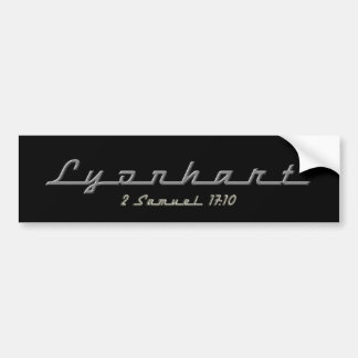 Lyonhart Bumpersticker