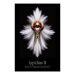 Lypidian II Fractal Art M2 Poster parfait