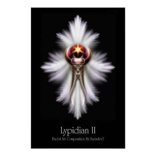 Lypidian II Fractal Art M2 Poster parfait (Devant)