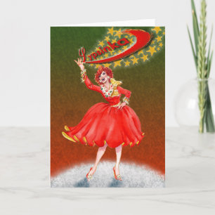 Lypsinka Christmas Kaart