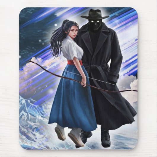 Lyra en Nightshadow Muismat (Voorkant)