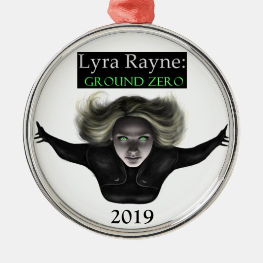 Lyra Rayne: Ground Zero Metalen Ornament (Voorkant)