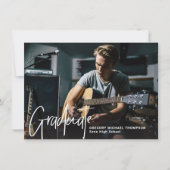 Lyric Graduate Photo Faire-part (Devant)