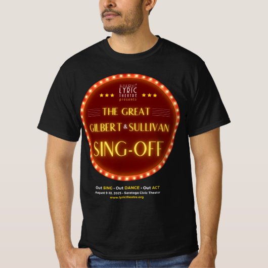 Lyric Theatre 2025 T-shirt (Devant)