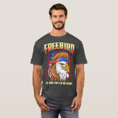 LyricLyfe FREE BIRD Eagle T-shirt (Voorkant volledig)