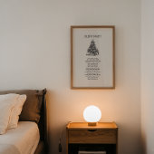 Lyrics Silencieux Poster de Noël