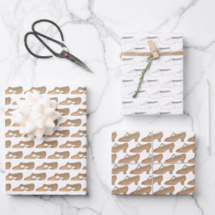 Lyrische Acro Karakter Schoenen Dans Leraar Studio Inpakpapier Vel