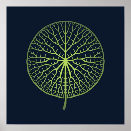 Lys à eau | Impression murale pour la salle pour e (Devant)