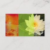 Lys à eau, om Carte de visite, urbanisé (Dos)