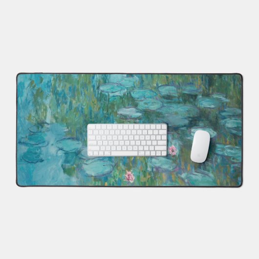 Lys à eau, Peinture à l'huile d'art, Claude Monet (Clavier et souris)