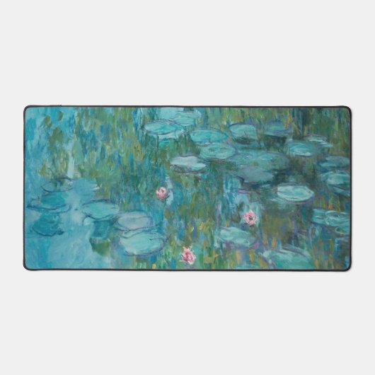 Lys à eau, Peinture à l'huile d'art, Claude Monet (Recto)