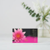 Lys à eau Rose, om Carte de visite (Debout devant)