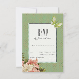 Lys chic et papillon Gem RSVP