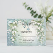 Lys d'aquarelle de la carte RSVP Valley (Debout devant)