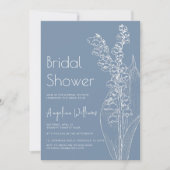 Lys de la vallée Invitation douche nuptiale (Devant)