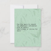 Lys de la Vallée - Vert doux RSVP (Dos)