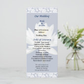 Lys d'eau blanche dans le programme de mariage sol (Debout devant)