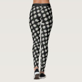 Lys d'eau blanche - Leggings floraux (Dos)
