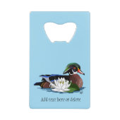 Lys d'eau de canard de bois (Devant)