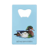 Lys d'eau de canard de bois (Dos)