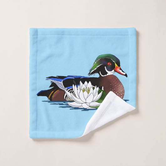 Lys d'eau de canard de bois (Gant de toilette)