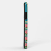 Lys d'eau, libellules, bandes : iPhone 5 Coque (Dos/Droite)