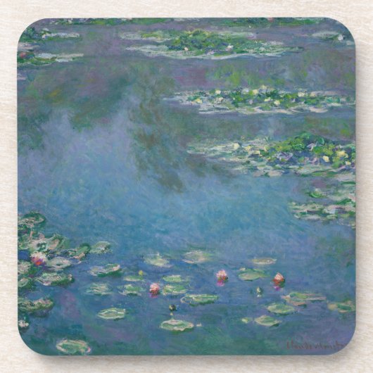 Lys d'eau par Dessous de verre Claude Monet (Devant)