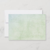 Lys du bouquet de vallée et papillon RSVP (Dos)