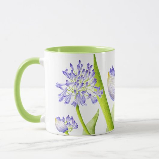 Lys du Nil sur une Mug Combo - (VII) (Gauche)
