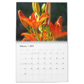 Lys Fleurs Guérison Touch Calendrier Floral (Feb 2027)
