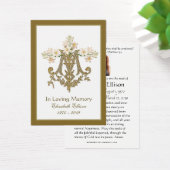 Lys funéraires de la Croix mariale d'or religieux (Bureau)