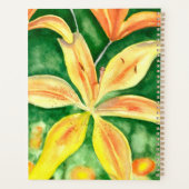 Lys jaunes dans le jardin (Dos)