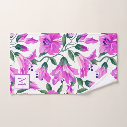 Lys pourpres (Serviette à main)