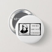 Lysander Spooner Ronde Button 5,7 Cm (Voorkant /achterkant)