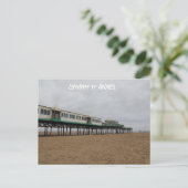 Lytham St Anne's, Lancashire, briefkaart (Staand voorkant)