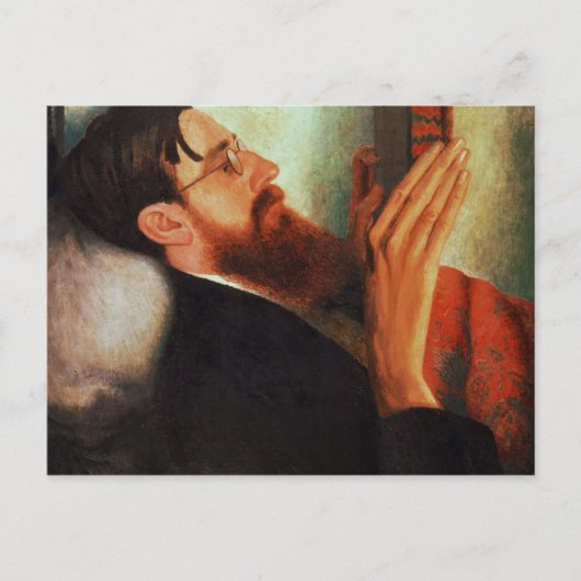 Lytton Strachey, 1916 Briefkaart (Voorkant)